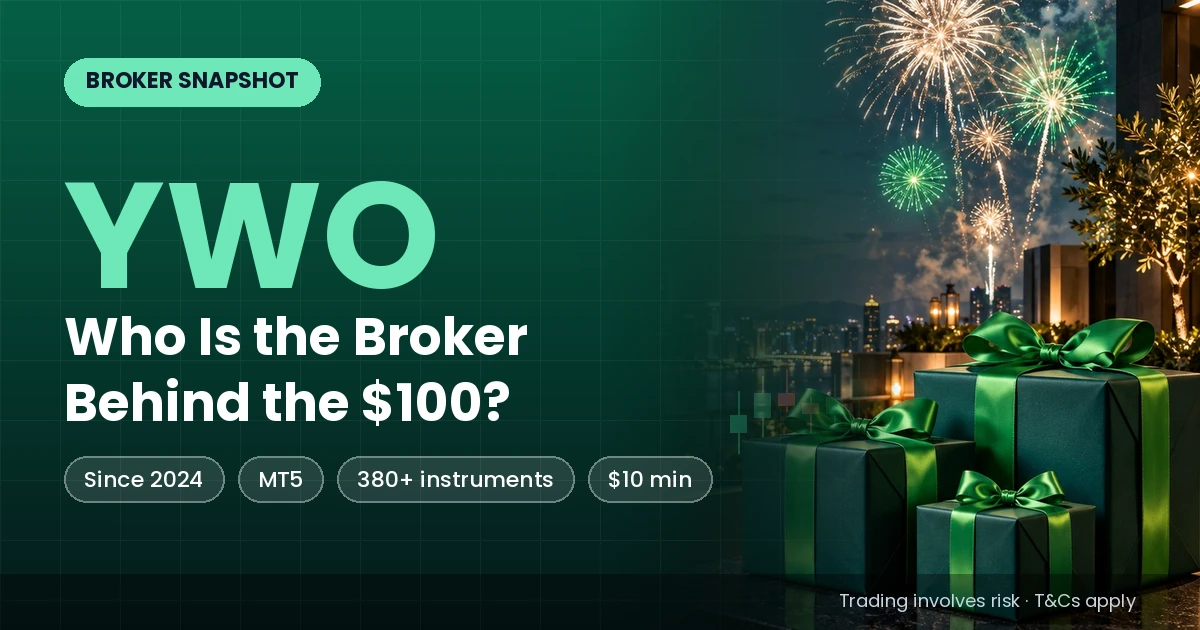 Who Is YWO? A Quick Broker Snapshot Before You Claim $100