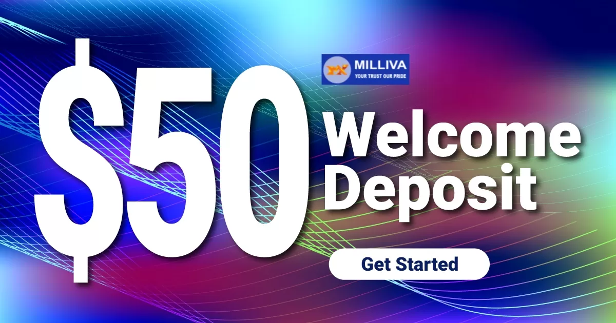 Milliva 50$ Welcome Deposit Bonus