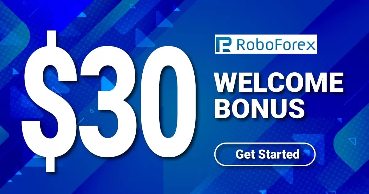 Enjoy $30 Welcome Bonus with RoboForex