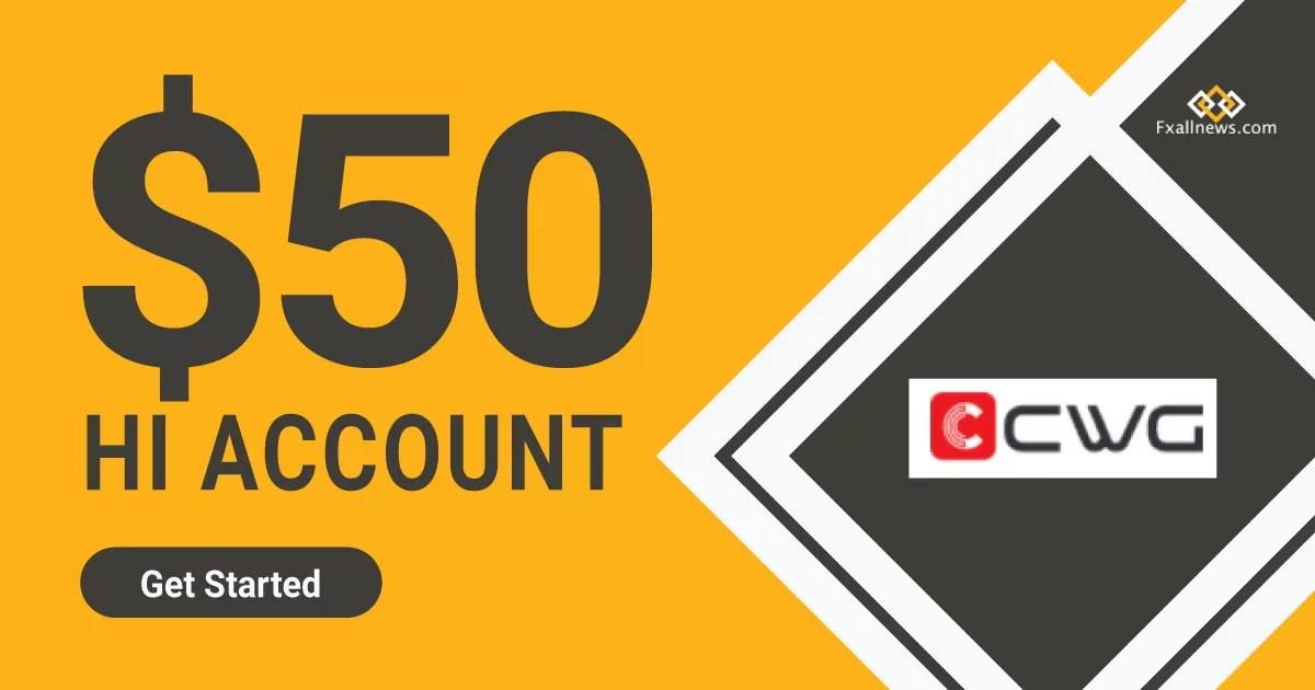 CWG MARKETS $50 Hi Account Forex No Deposit Bonus