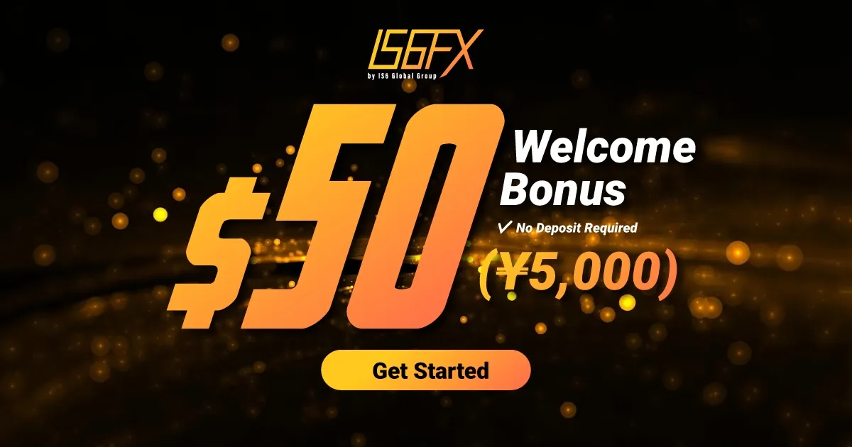 Forex Free $50 or ¥5000 No Deposit Welcome Bonus S6FX