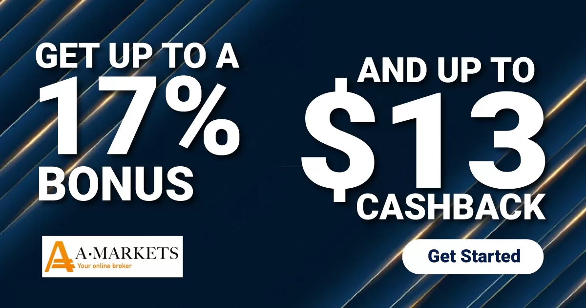 Get up to 17% Deposit Bonus AMarkets