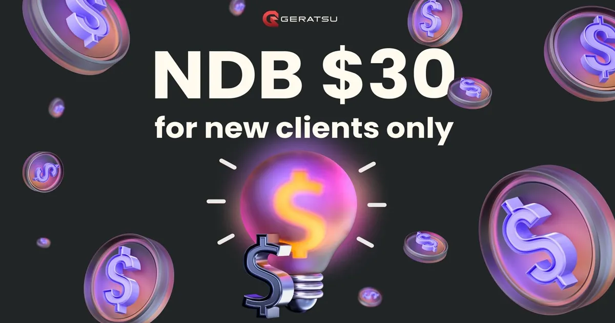 Geratsu $30 Forex No Deposit Bonus 