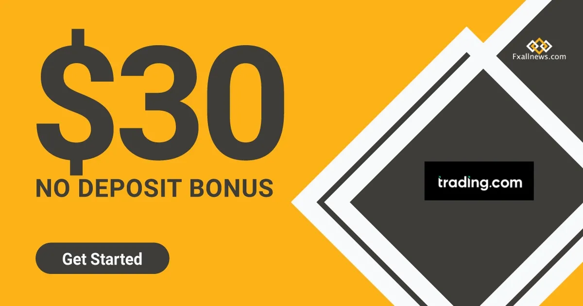 30 USD Forex No Deposit Bonus trading.com