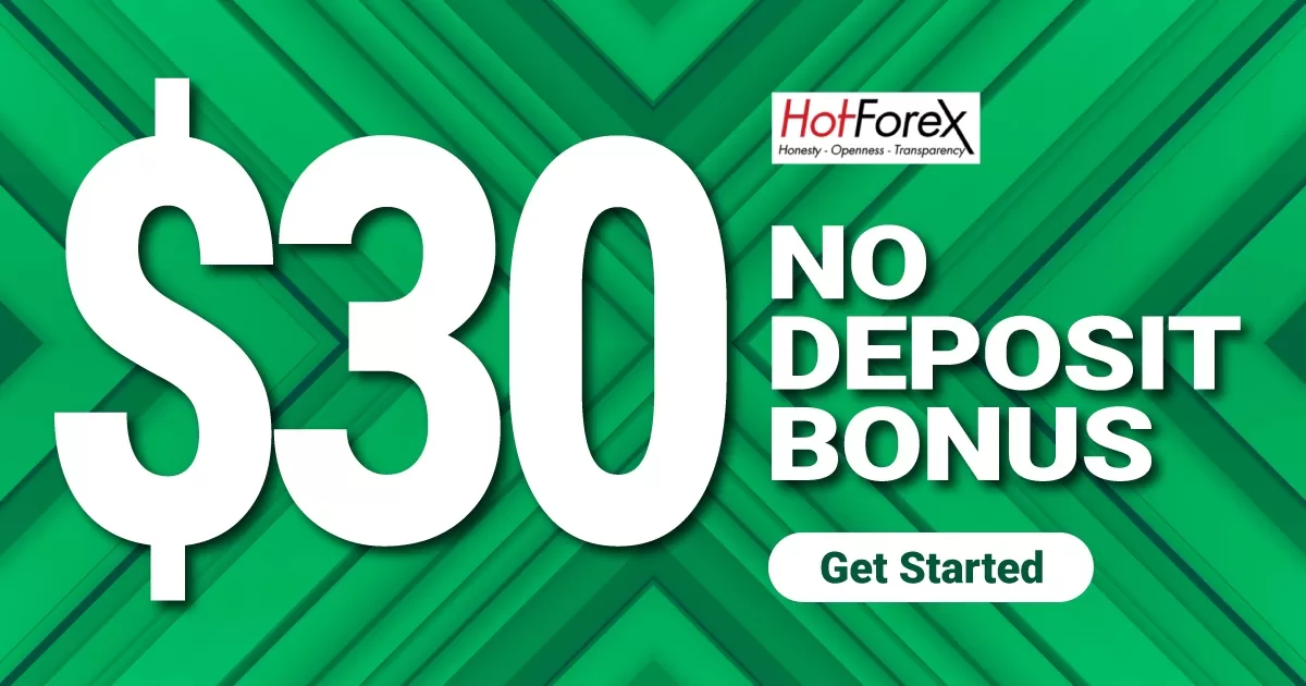 Get $30 Free No Deposit Bonus on HotForex