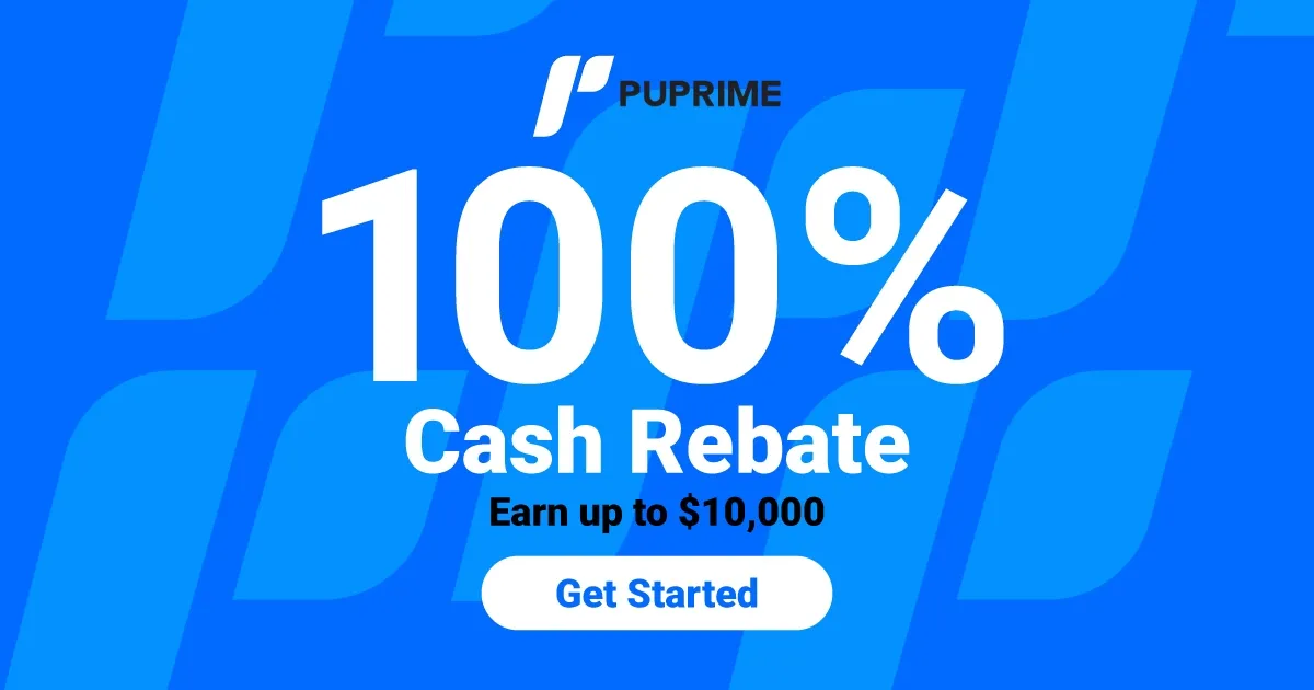 Forex 100% Cash Rebate from PuPrime