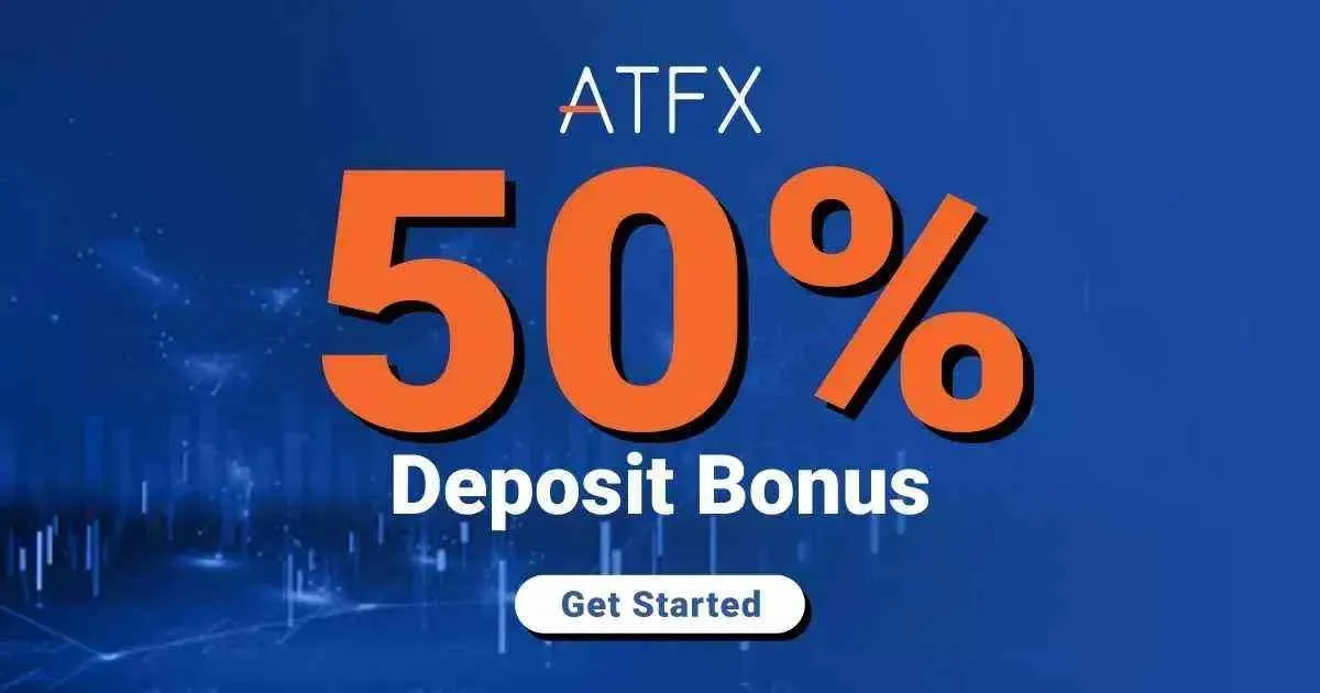 ATFX is currently providing a 50% Bonus to Forex Traders