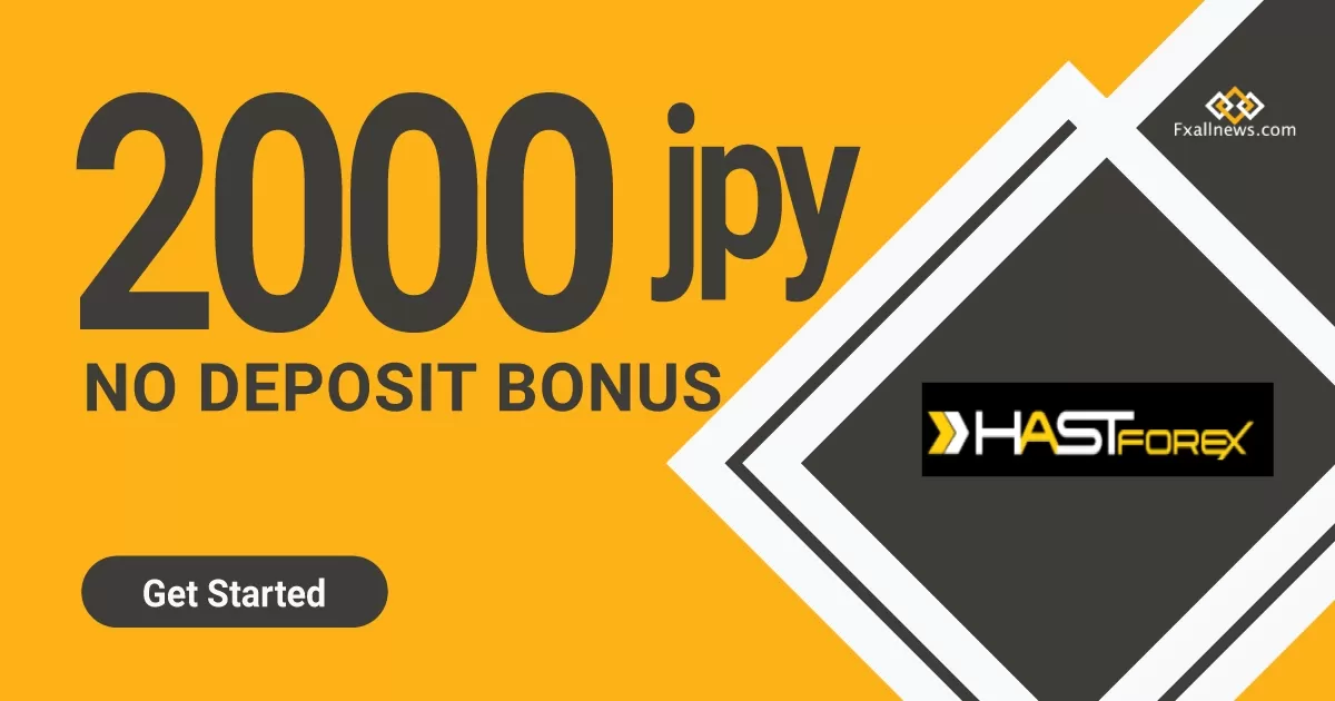 HASTforex 20,000 JPY Welcome Bonus