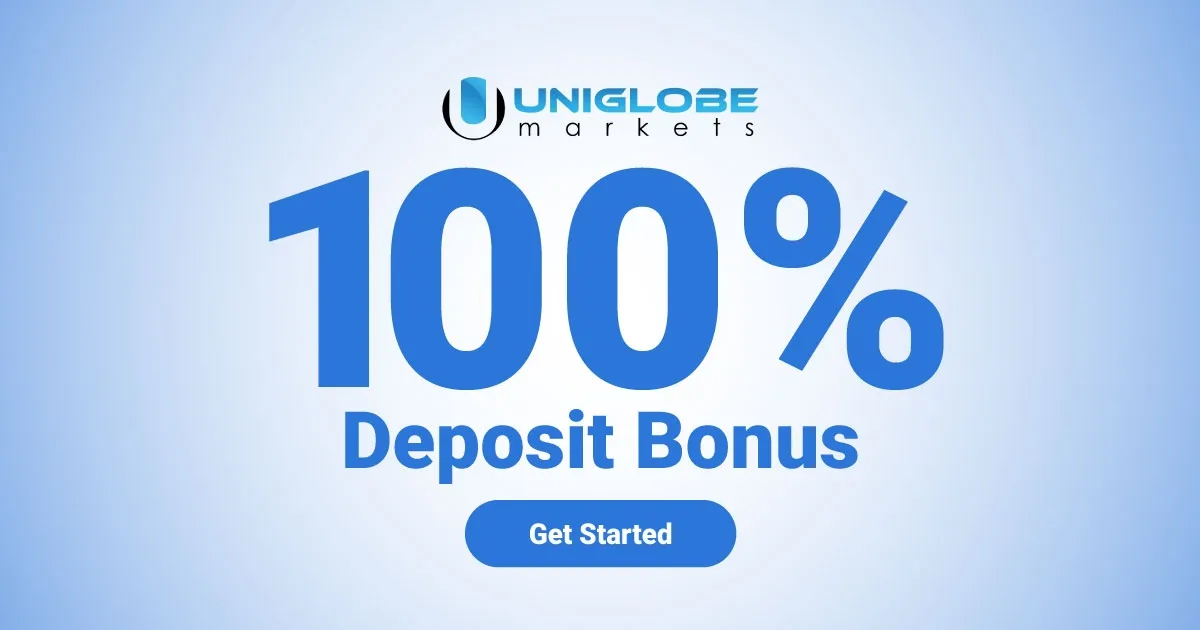 Uniglobe Markets providing a 100% Credit Bonus on Trading