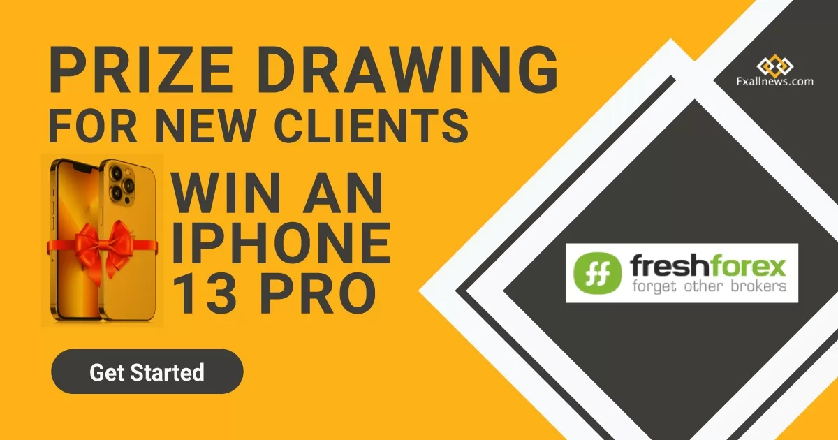 FreshForex Free win an iPhone 13 PRO