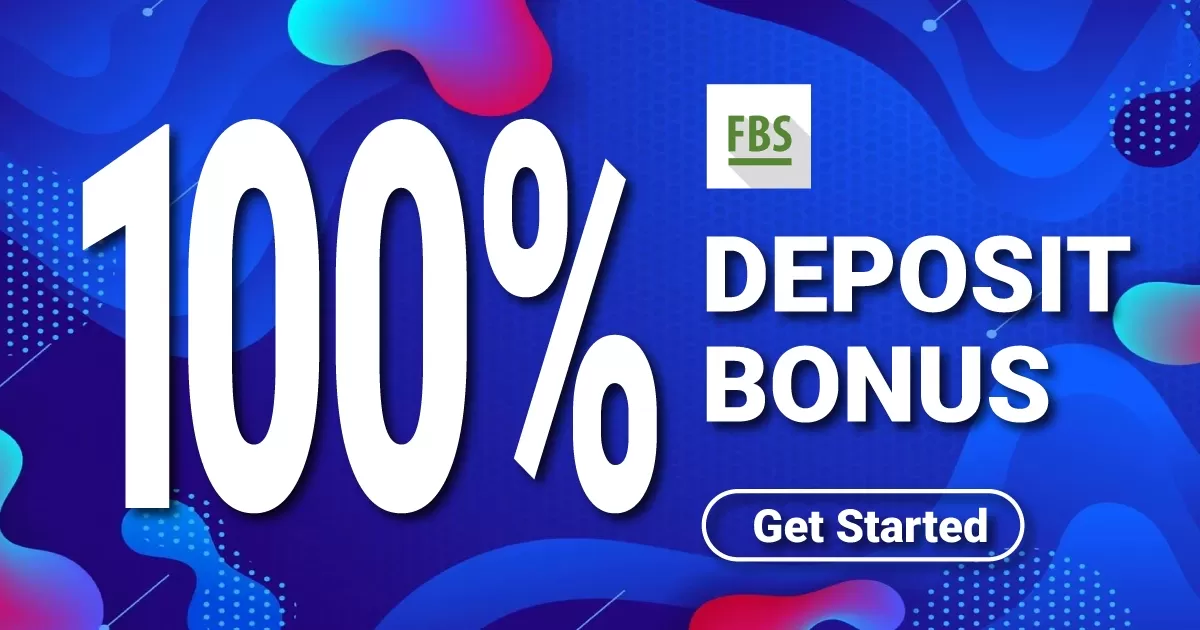Enjoy 100% Deposit bonus from FBS