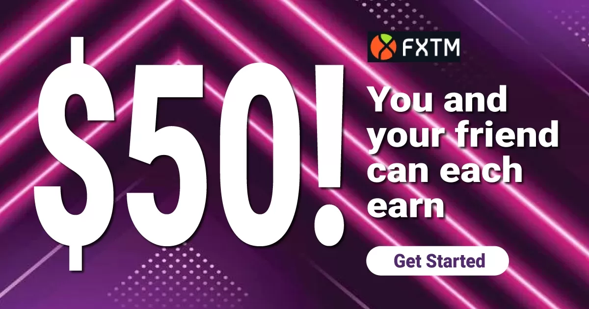 Get FXTM 50$ Per Referral Bonus