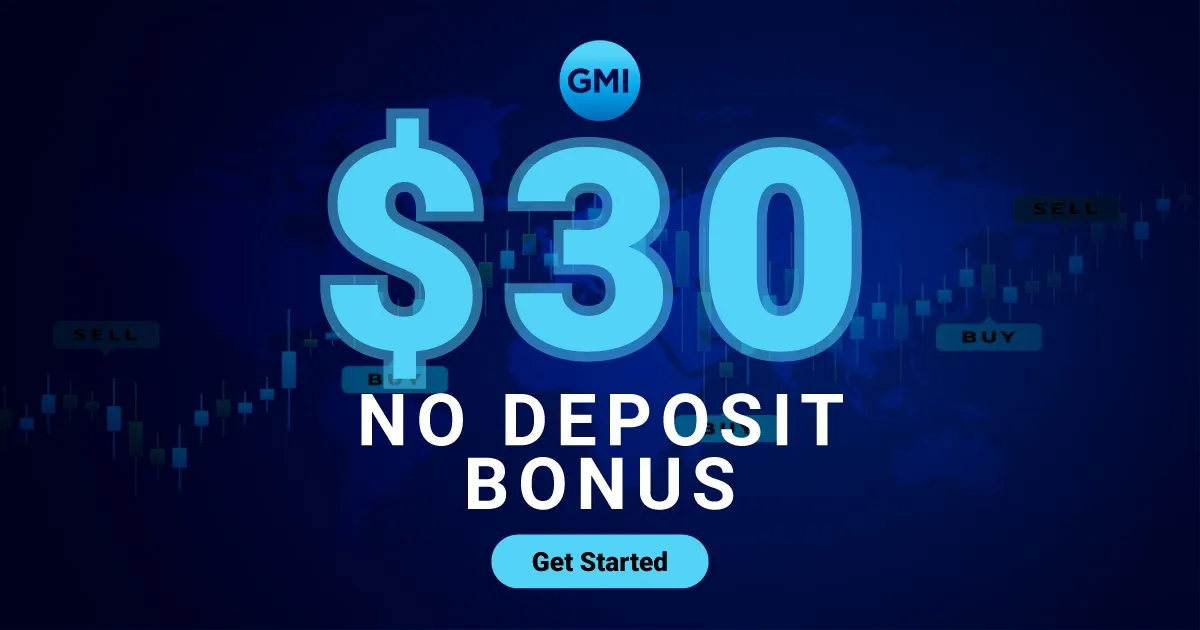 GMI 30 USD Free Forex No Deposit Bonus