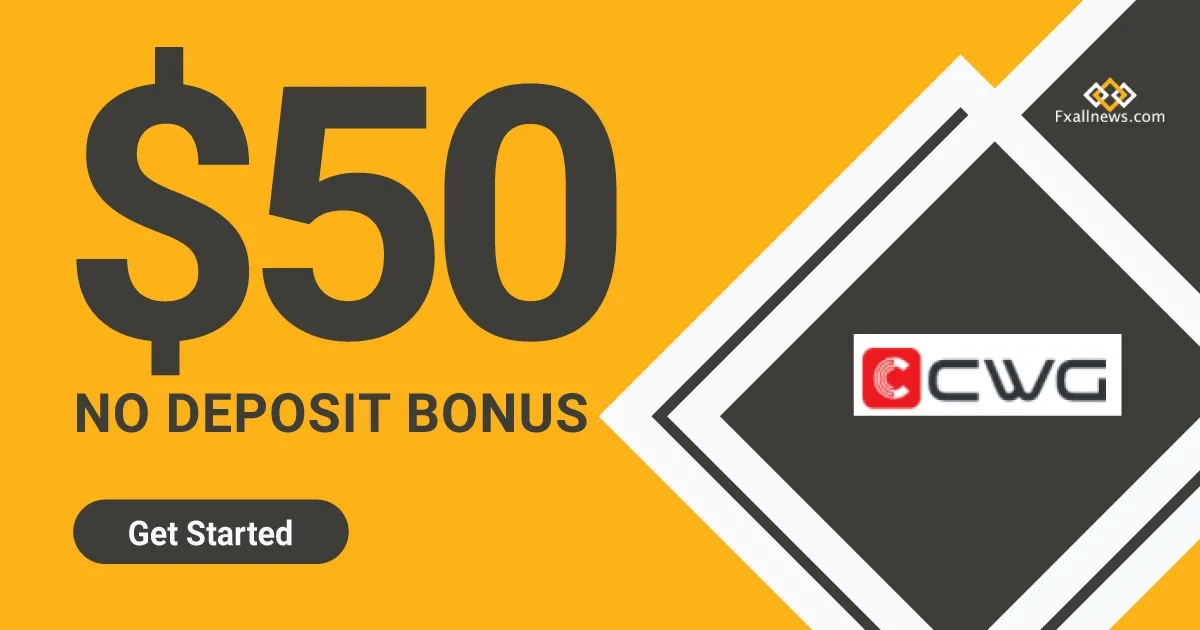 CWG Markets 50 USD Forex No Deposit Bonus 2022