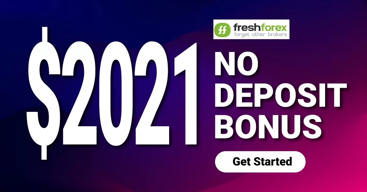 FreshForex 2021 USD No Deposit Bonus