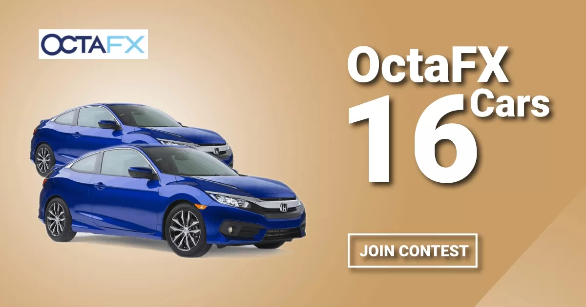 OctaFX Presents 16 Cars Winning Contest