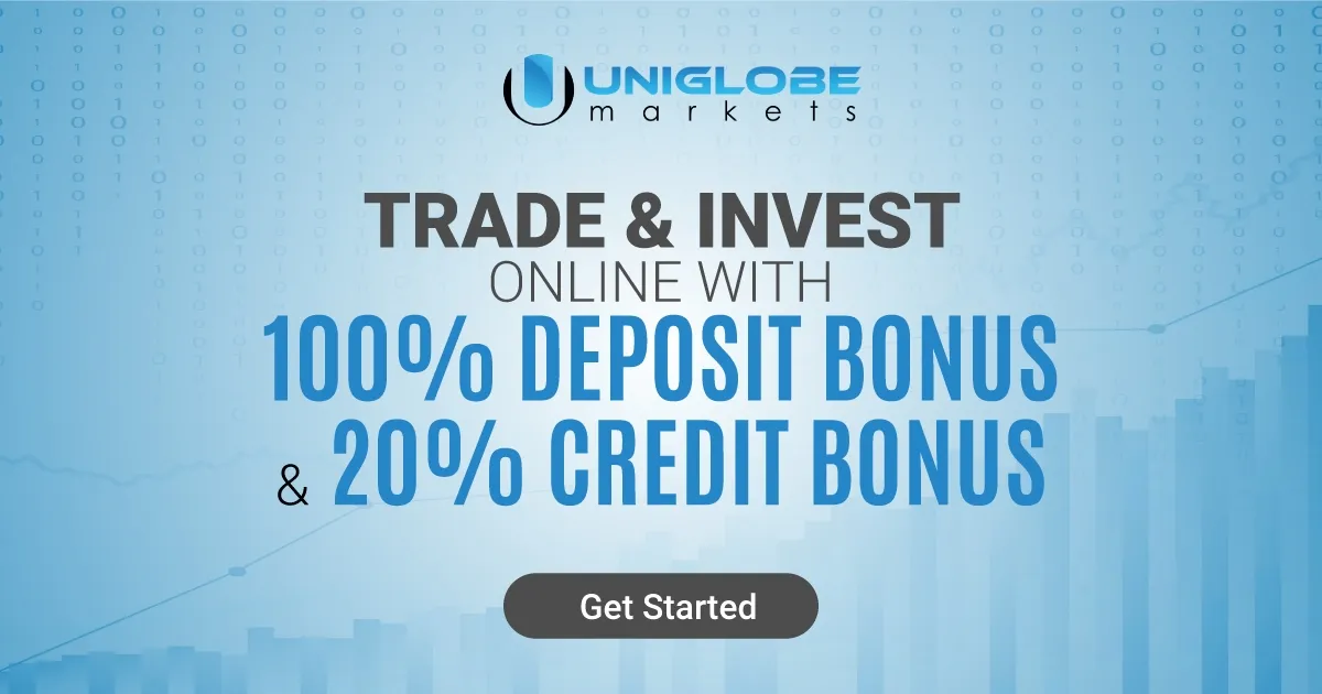 Get 100% Deposit & 20% Credit Bonus from Uniglobe Markets