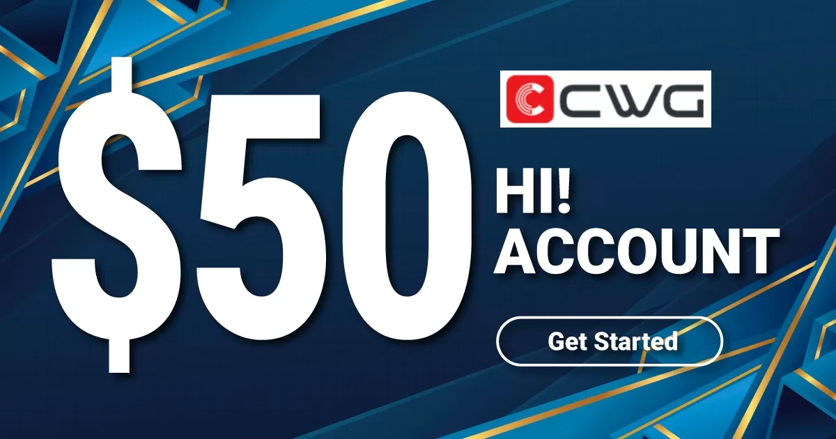 Receive $50 Hi! Account Forex No Deposit Bonus CWGMarkets