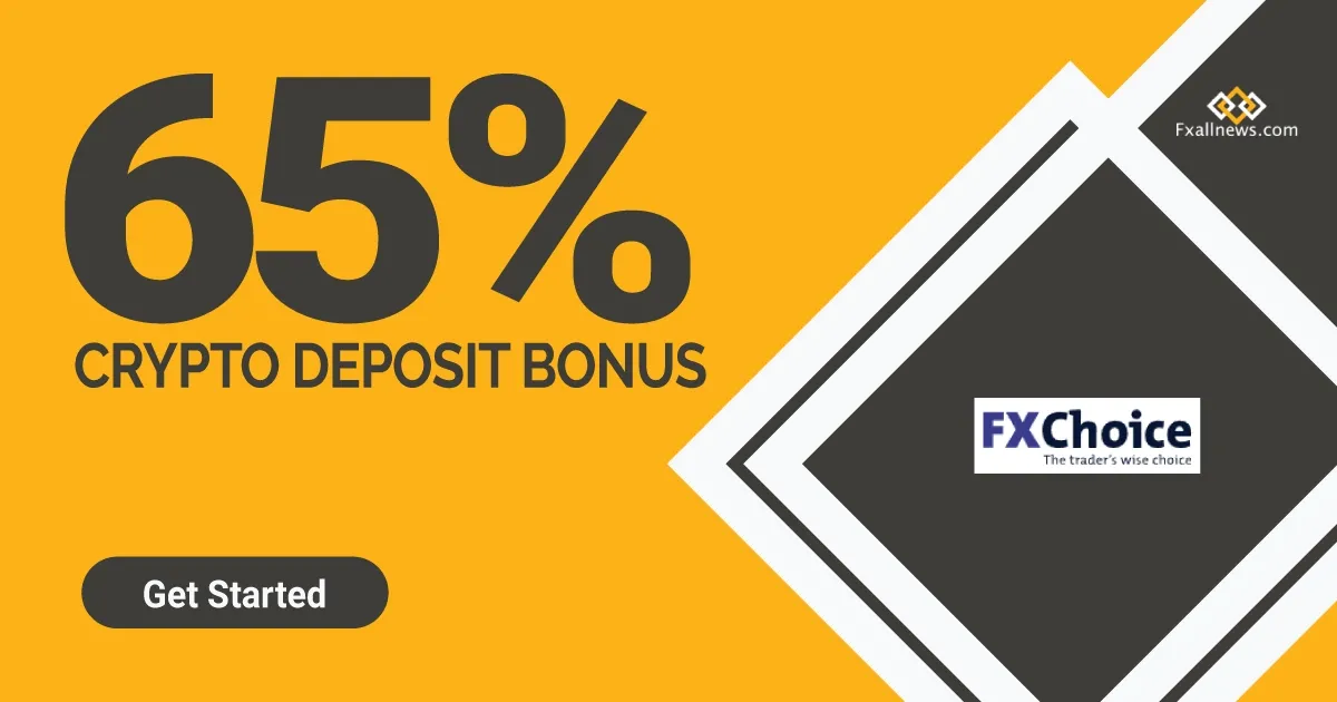 Crypto Forex 65% Deposit Bonus through FXChoice
