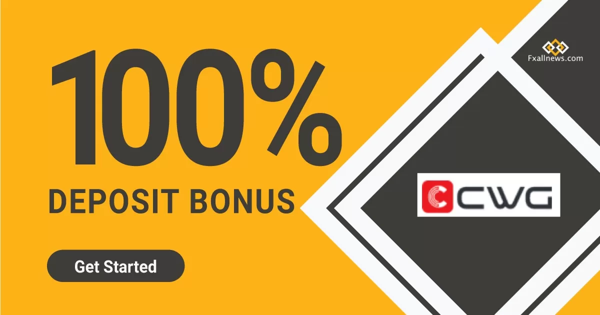 100% Welcome Bonus to CWG Markets