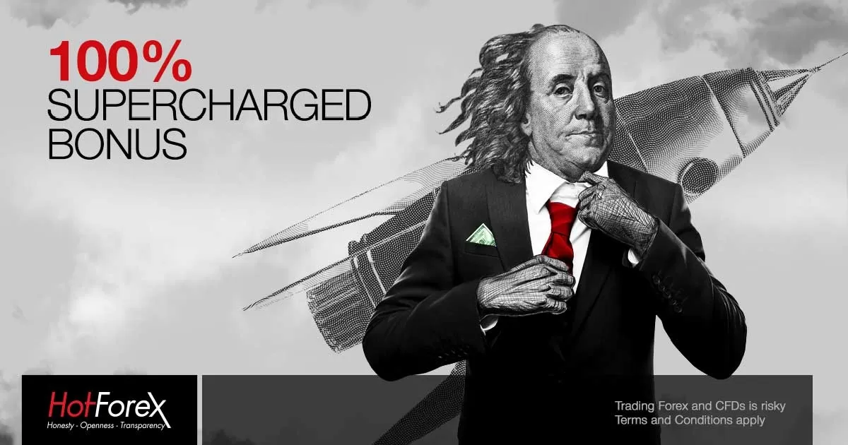 Enjoy HotForex 100% SuperCharged Bonus