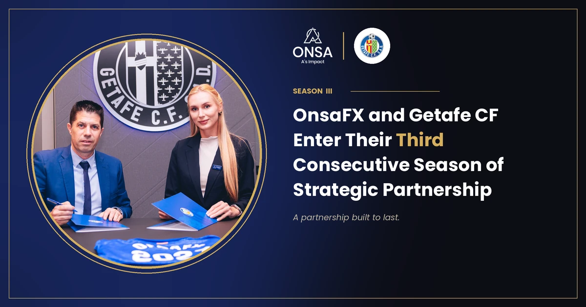 Getafe CFand OnsaFX Continue Partnership for Year Three