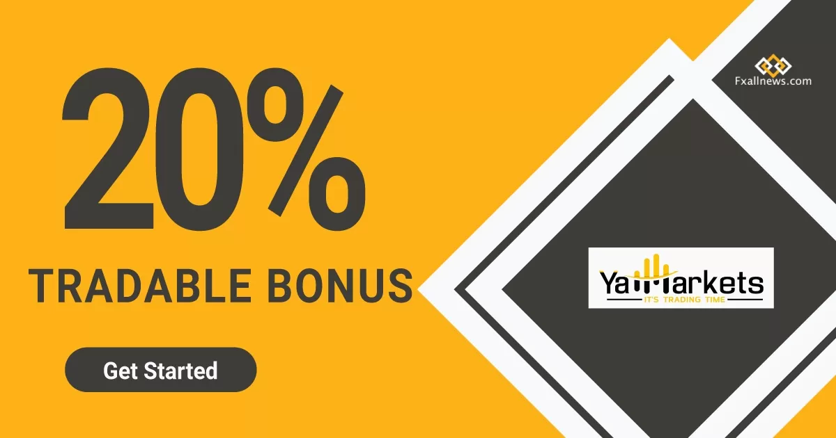 Get YaMarket 20% Trading Forex Bonus