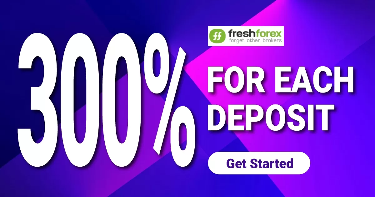 300% Tradable Deposit Bonus