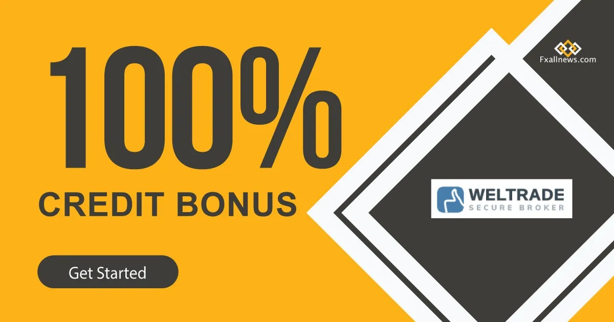 100% MT5 accounts Credit Bonus - WELTRADE
