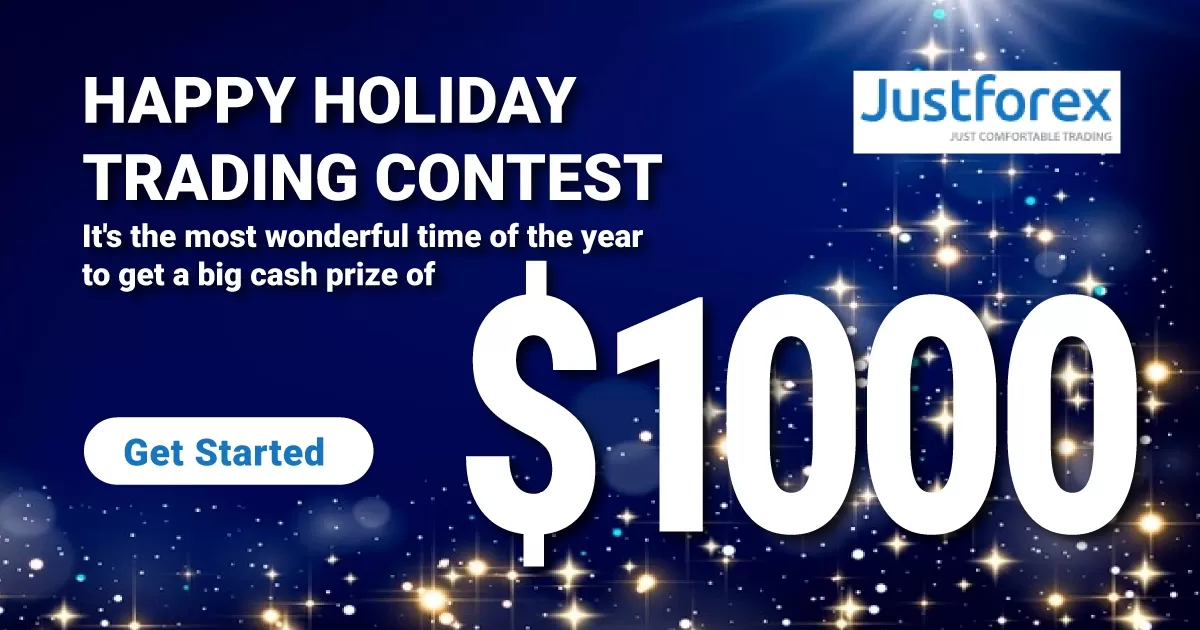 Get JustForex Happy Holiday Trading Contest