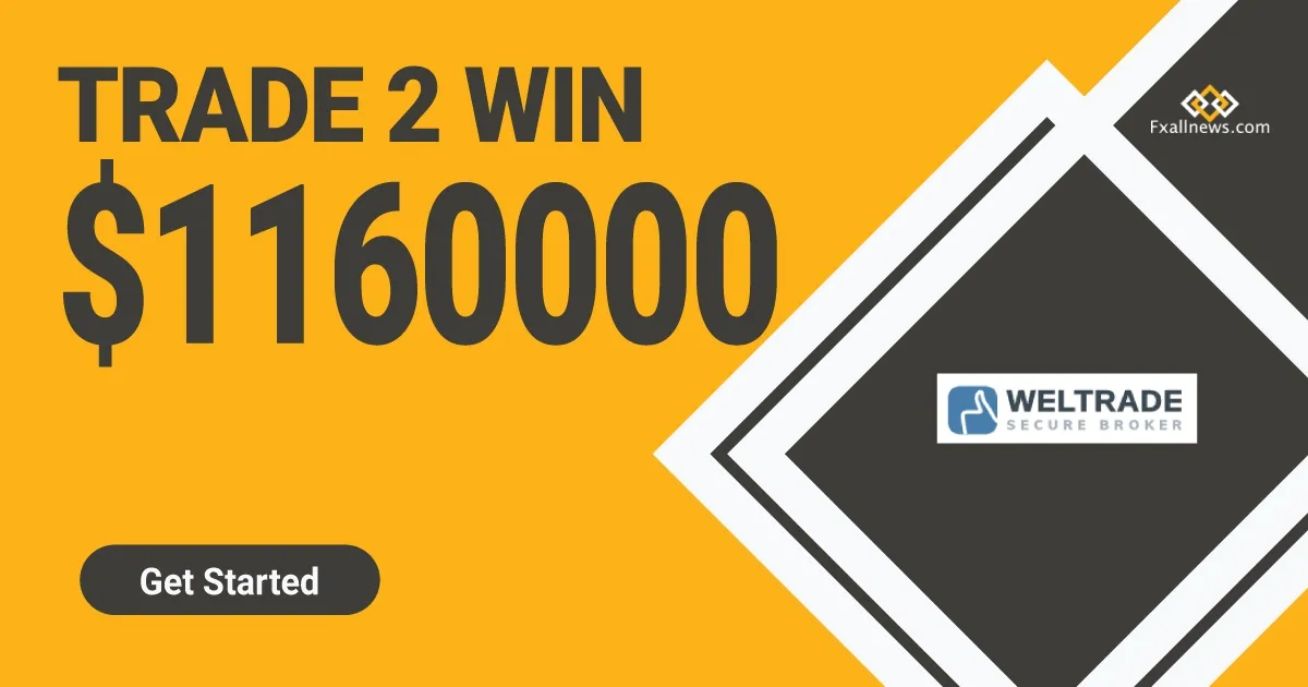Win up to $1160000 in the Trade 2 Win contest by Weltrade