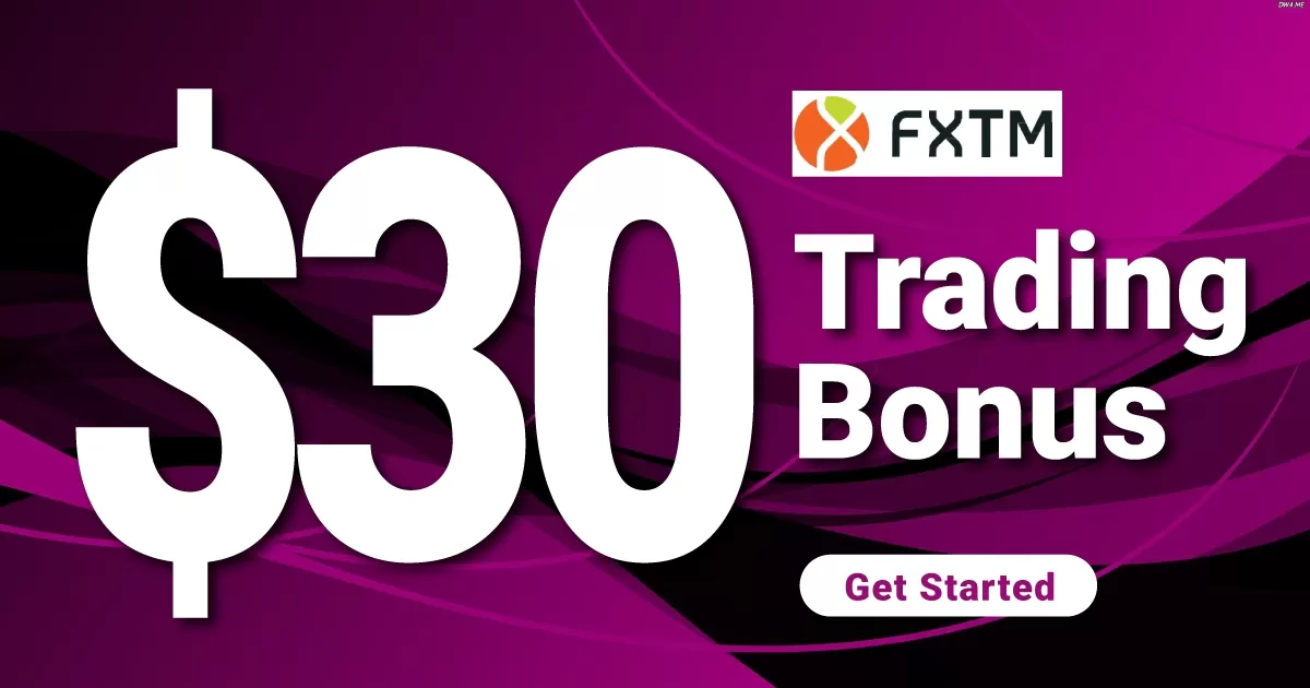 Get $30 Trading Bonus on FXTM