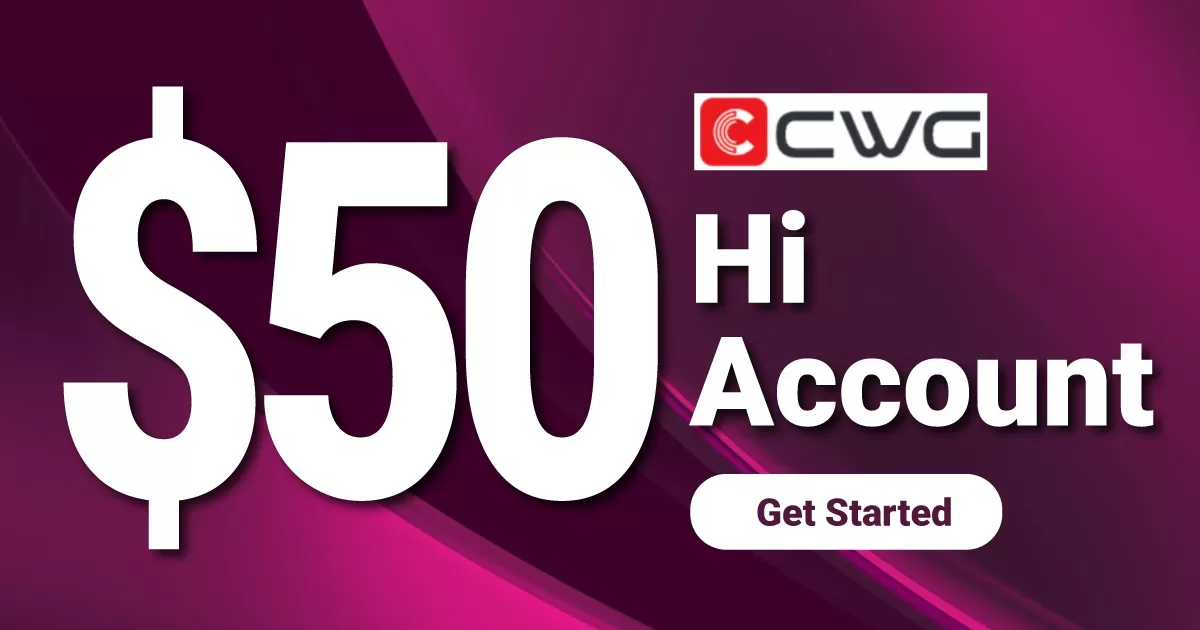 CWG $50 Hi Account No Deposit Bonus