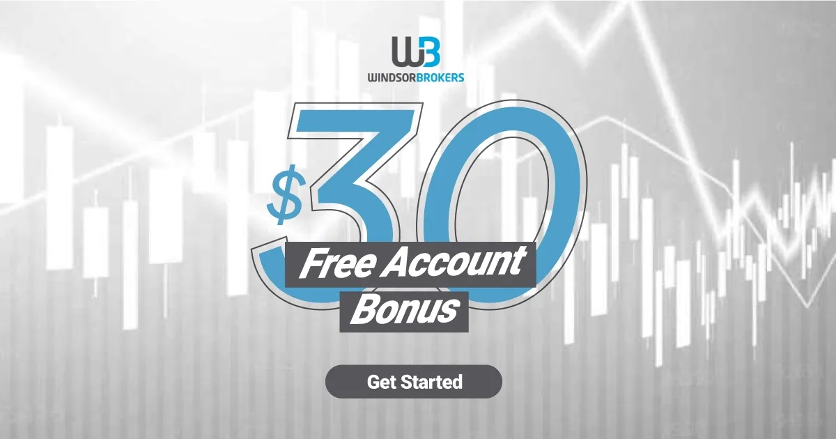 Windsor BrokersForex $30 Free Account Promotion 