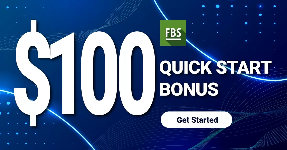 Receive FBS $100 Quick Start No Deposit Bonus